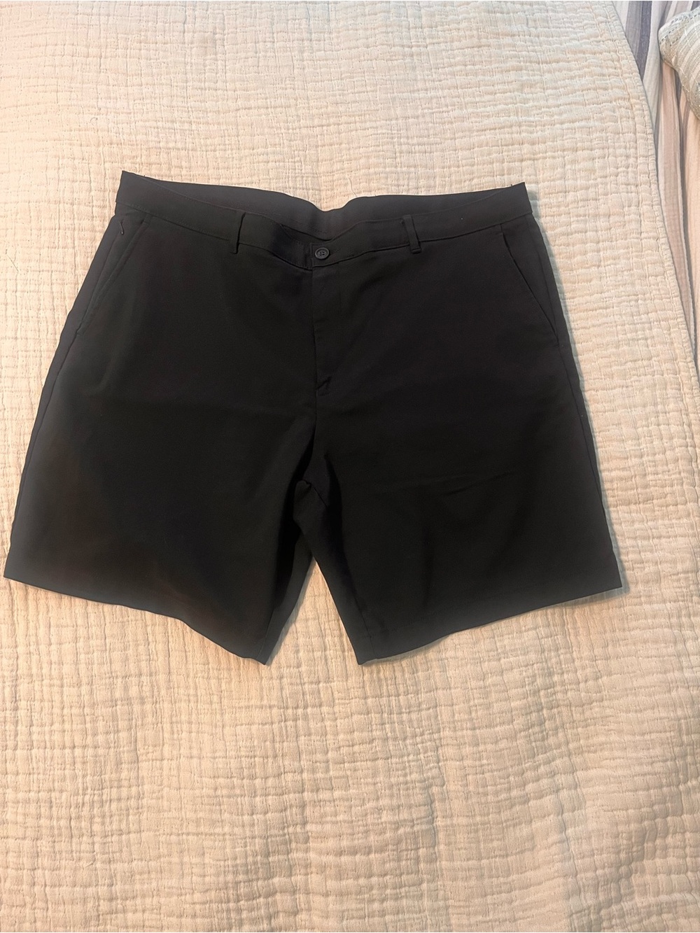 Alfani Black Flat-Front Men's Shorts 40